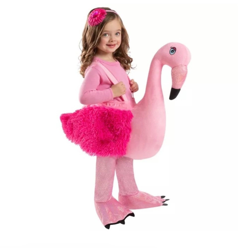 Spirit Bright Pink Flamingo Costume for Kids